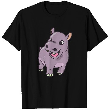 Discover Hippo Pet Kawaii pygmy T-Shirts