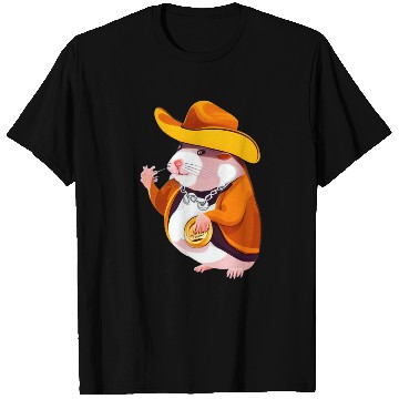 Discover Hamster Pet Cowboy Funny and Cool Animal Lover Design T-Shirts