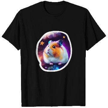 Discover Hamster Pet Celestial Hamster Odyssey 2Cosmic Hamster T-Shirts