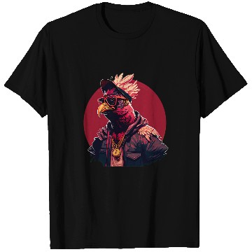 Discover Chicken Pet Cool Rap Hip Hop RB Rapper 0 T-Shirts