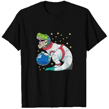 Discover Dinosaur Pet Astronaut Dinosaur T rexs Astro Space Stars Funny Kids 8 T-Shirts