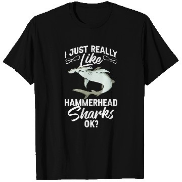 Discover Shark Pet Hammerhead Shark Head Tooth Funny 36 T-Shirts