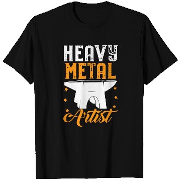 Discover Heavy Metal Artist For A Blacksmith 21 T-Shirts