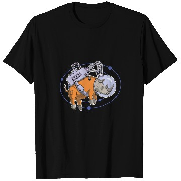Discover Rhino Pet Astronauts Space Rhino T-Shirts