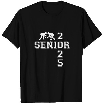 Discover Sport Wrestling Class Of 2025 Senior Wrestling High School Wrestler Mens T-Shirts