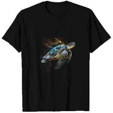 Discover Turtle Pet Tortoise Waterturtle Ocean Natural Environment 1 9 T-Shirts