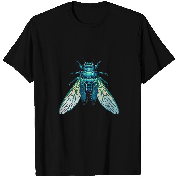 Discover Cicada Insect 2024 Bug Colorful Entomology Entomologist T-Shirts