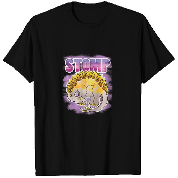 Discover Dinosaur Pet Kids Stegosaurus dino fun bright cute T-Shirts