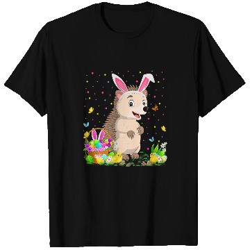 Discover Hedgehog Pet Easter Hedgehogs Bunny Egg Hunting Hedgehogs Easter Sunday T-Shirts
