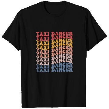 Discover Taxi Dancer Groovy Retro T-Shirts