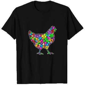 Discover Chicken Pet Polka Dot Pattern Dot Day International T-Shirts