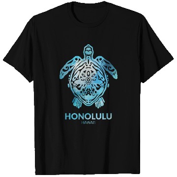 Discover Turtle Pet Honolulu Sea Turtle Ocean Souvenir T-Shirts