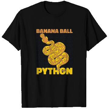 Discover Python Pet Banana Ball Python Pythonidae Snake Owner Banana Ball Python 1 T-Shirts