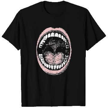Discover dentists Job Big Mouth Open Say Aaah dentists Perfect Gift Popular Design T-Shirts