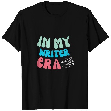 Discover Book Fun In My Writer Era Book Author Publishing Indie T-Shirts