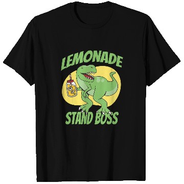 Discover Dinosaur Pet Lemonade Stand Boss Lemon Juice T Rex T-Shirts