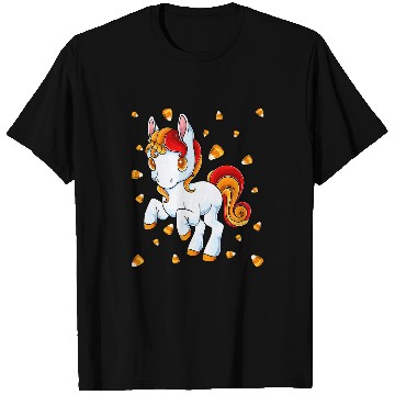 Discover Unicorn Pet Candy Corn Halloween Costume Candicorn 56 T-Shirts