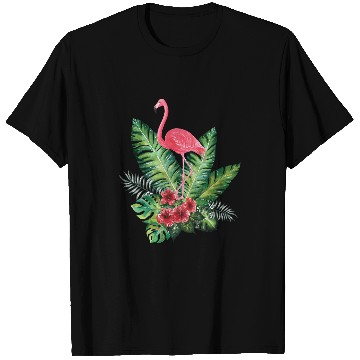Discover Flamingo Pet NATURAL T-Shirts