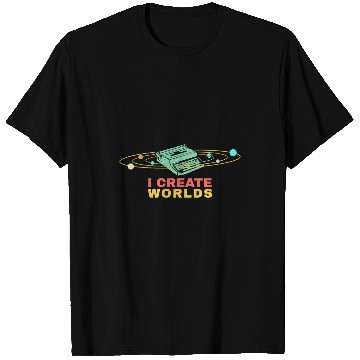Discover Astronaut Job Author Solar System Space Writer T-Shirts