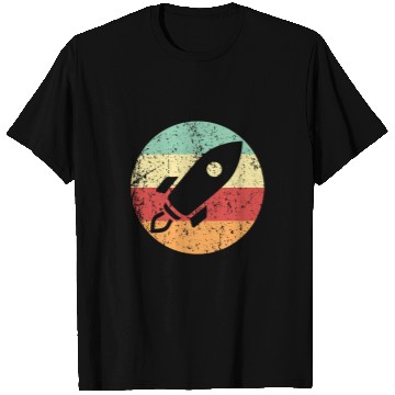 Discover Astronaut Job vintages Space Ship Cool Retro 1970s Style Circle T-Shirts