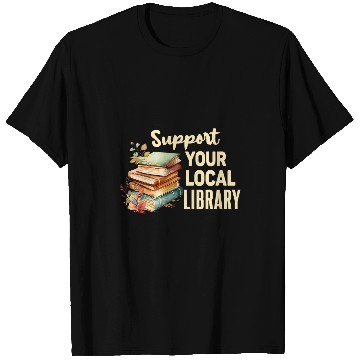 Discover Book Fun Support Your Local Library Book Readers Lovers vintages T-Shirts