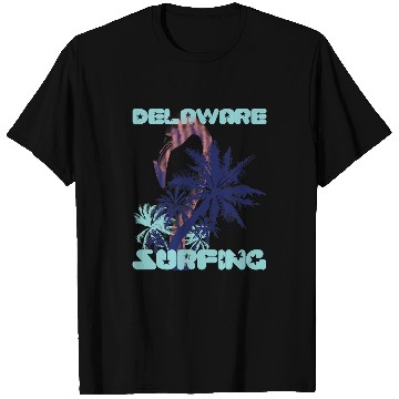 Discover Flamingo Pet Delaware Palm trees Vacation Ocean T-Shirts