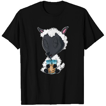 Discover Sheep Pet Bubble Tea Kawaii Lamb I Boba Tea Otaku T-Shirts