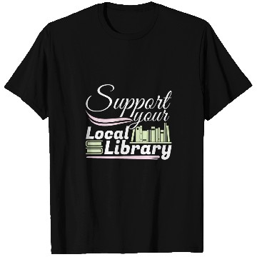 Discover Book Fun Support Your Local Library 1 T-Shirts