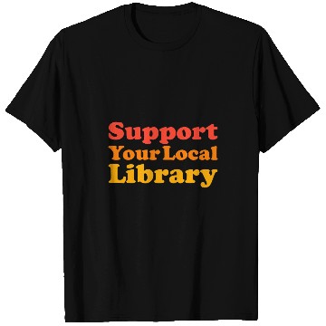 Discover Book Fun Support Your Local Library Book Love Librarian Retro vintages T-Shirts