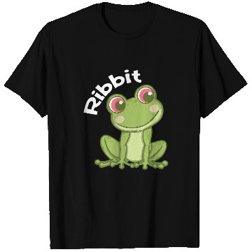 Discover Frog Pet Ribbit Cute Kawaii Frog Toad Catcher Frog Lover T-Shirts