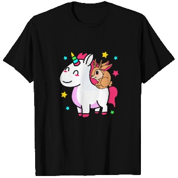 Discover Unicorn Pet Jackalope Riding Unicorn Cryptid Squad Unicorn Jackalope T-Shirts