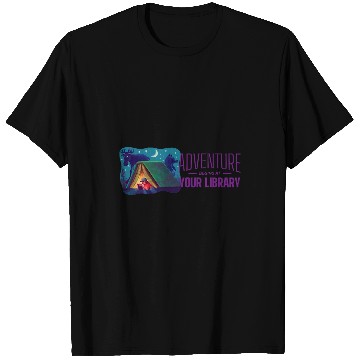Discover Book Fun Summer Reading Program 04 Adventure Begins at Your Library 08 T-Shirts