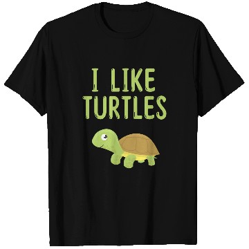 Discover Turtle Pet I Like Turtles Animal Turtle Pet Lover T-Shirts
