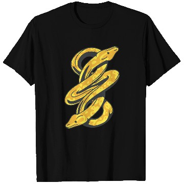 Discover Python Pet Banana Ball Python Herpetologist Snake Lover T-Shirts