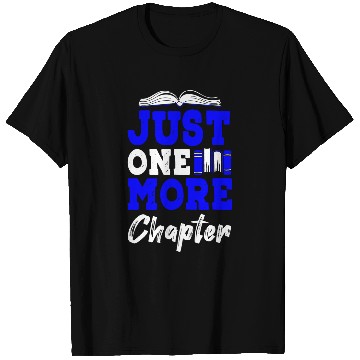 Discover Book Fun One More Chapter Reading Lover Books Passion Thriller T-Shirts