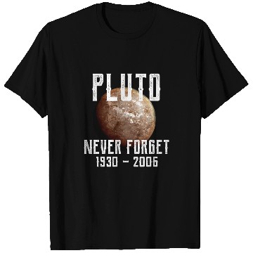 Discover Astronaut Job vintages Pluto Never Forget Graphic Funny Space Science T-Shirts