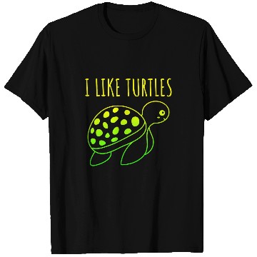 Discover Turtle Pet I like Turtles cute T-Shirts