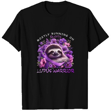 Discover Sloth Pet Funny lupus sloth mostly running on empty Design T-Shirts