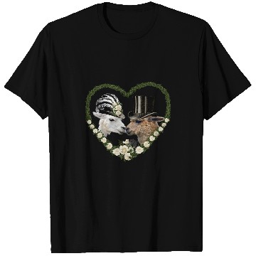 Discover Llama Pet Lama Bride and Groom Wedding T-Shirts