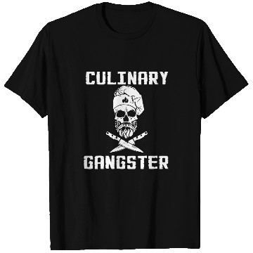 Discover Culinary Gangster Chef Gift Tee Cooking BBQ T-Shirts
