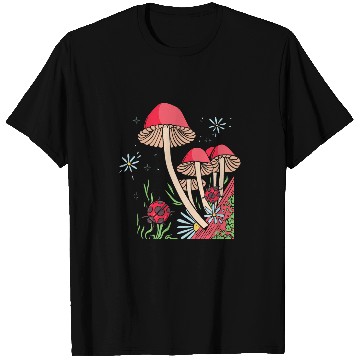 Discover Ladybug Cottagecore Insect Collector Entomologist Ladybug T-Shirts