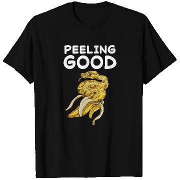 Discover Python Pet Feeling Peeling Good Banana Ball Python Snake Reptile10 T-Shirts