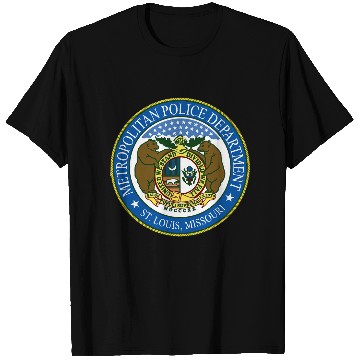 Discover St Louis Police Department Seal Image T Shirts