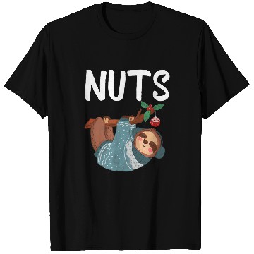 Discover Sloth Pet Gift Chest Nuts Matching Chestnuts Christmas Sloth Christmas T-Shirts