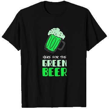 Discover Beer Fun Here for the Green Beer Novelty St Paddy s Day Tee T-Shirts