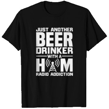 Discover Beer Fun Beer Drinker Ham Radio Funny T-Shirts