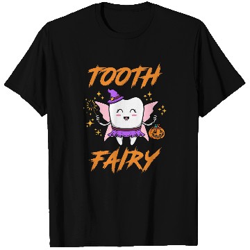 Discover dentists Job Tooth Fairy Wearing Halloween Costume Cute T-Shirts