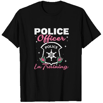 Discover Police Job In Training Law Enforcement Cop T-Shirts
