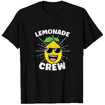 Discover Lemonade Crew Funny Matching Lemonade Stand Worker T-Shirts