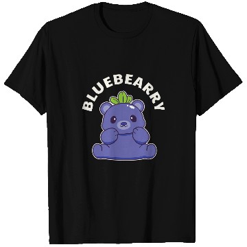 Discover Bear Pet Cute Kawaii Blueberry Bear T-Shirts